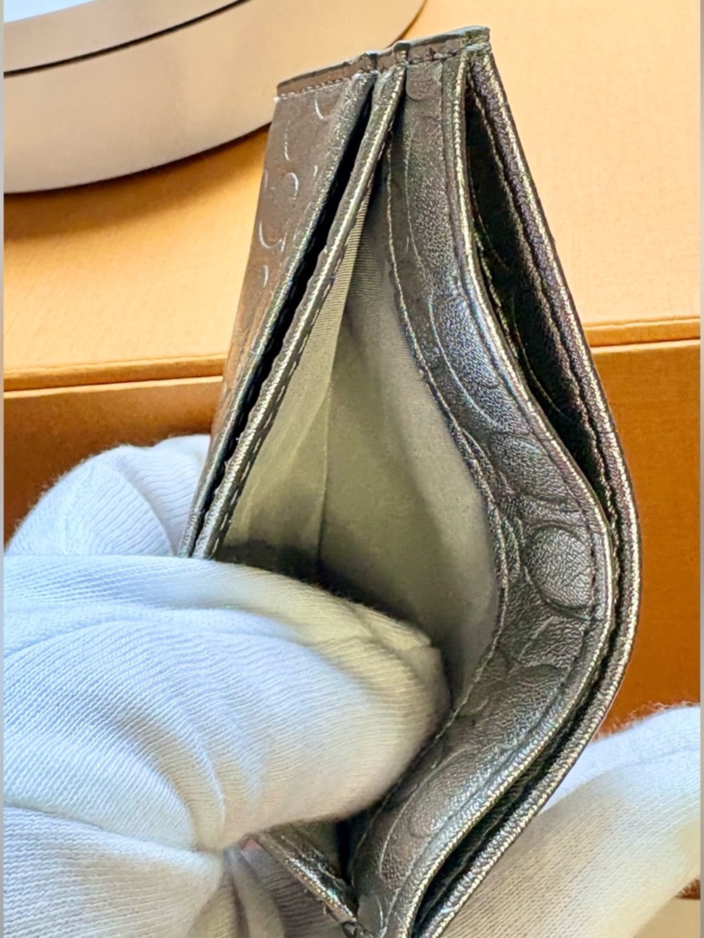 Coach Metallic Cardholder/Wallet - Picture 8 of 9